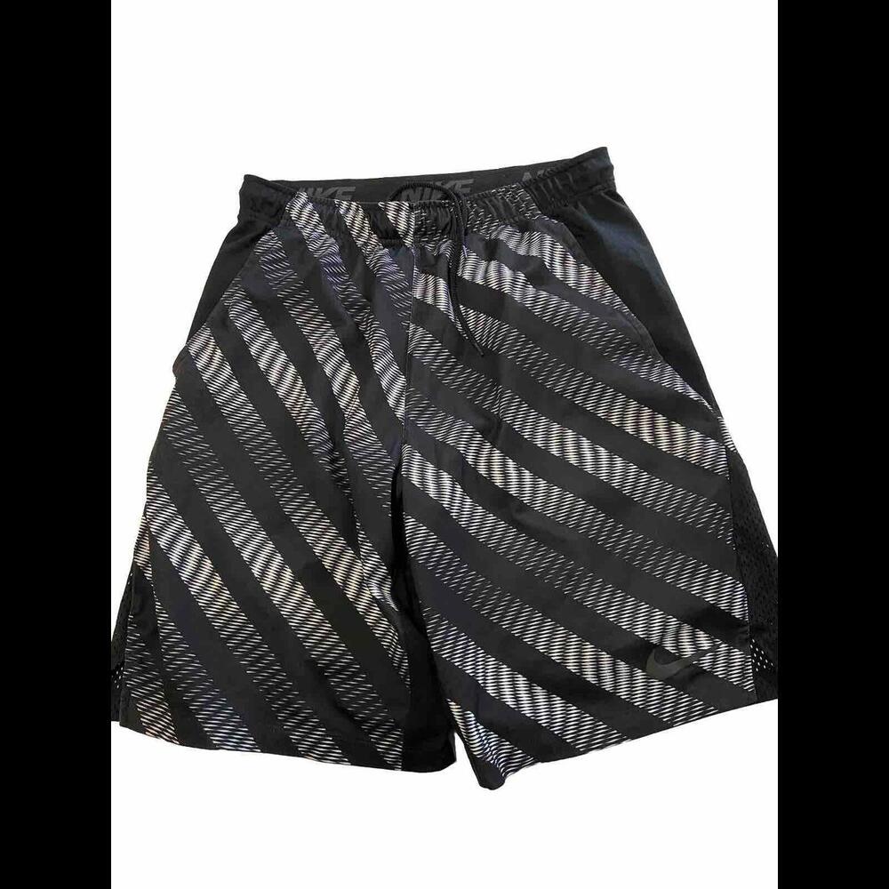 Nike Black and Gray Athletic Shorts